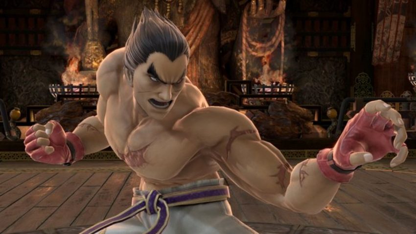 Kazuya de Tekken llegará a Super Smash Bros. Ultimate